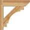 Ekena Millwork Merced Slat Rough Sawn Outlooker, Western Red Cedar, 6"W x 20"D x 20"H OUT06X20X20MRC06RWR - alternate 4